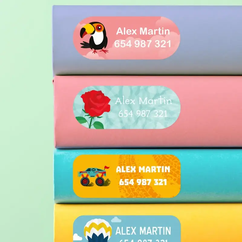 Etichette adesivi di ogni forma e dimensione a mezza fustella o a fustella completa